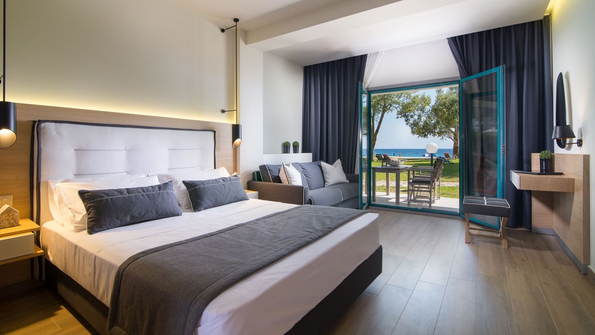 Hotel room at APPARTEMENT FRONT DE TERRE